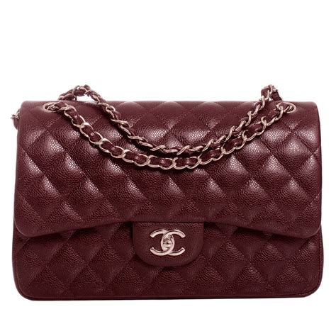 chanel burgundy handbag|Chanel flap bag price.